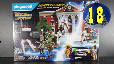 Calendrier De L Avent Playmobil Retour Vers Le Futur Jour 18 YouTube