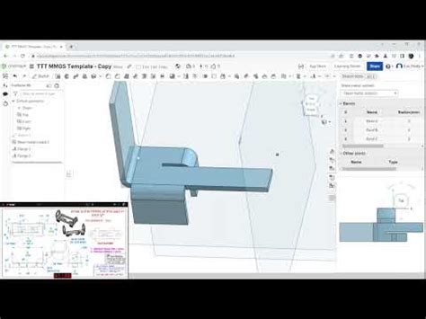 TTT Practice Model Solved In Onshape Sheet Metal TTT 23 01 08 SM