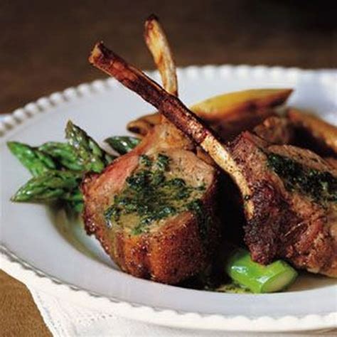 Rack Of Lamb With Mint Sauce Rack Of Lamb Mint Sauce Lamb With Mint