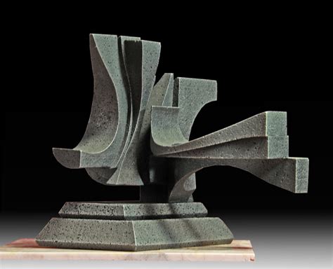 Cadrey Abstract Sculpture Cast Metal Maquette Possible Monumental