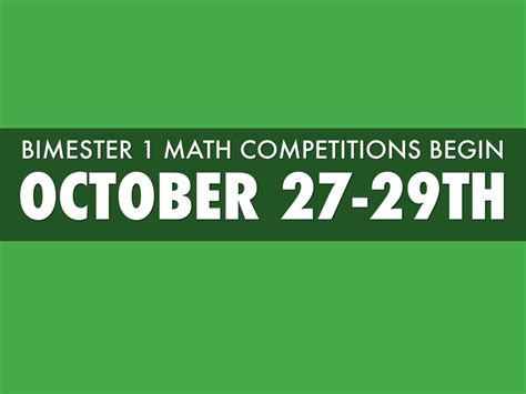 Math Competitions By Bernardo Carrillo