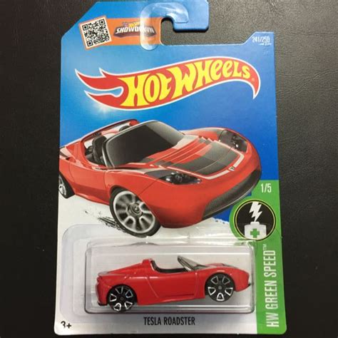 Hot Wheels Tesla Roadster, Hobbies & Toys, Toys & Games on Carousell