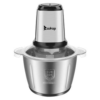 ZOKOP 500 Watt Stainless Steel Two Speed Meat Grinder 9 45 X 7 68 X