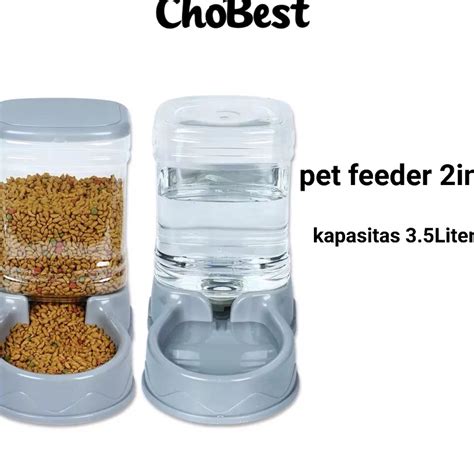 Jual Pilihan Terlengkap Chobest Tempat Makan Minum Kucing Otomatis