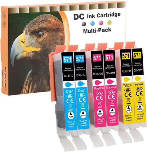 D C Cartouches D Encre Compatible Pour Canon Pgi Cli Xl Pour