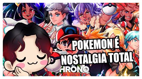 REACT VTUBER Campeões Pokémon CAMINHO DA VITÓRIA Chrono YouTube