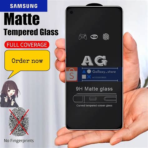 Jual TG TEMPERED GLASS FULL LAYAR 9H AG MATTE SAMSUNG A01 A02S A03S