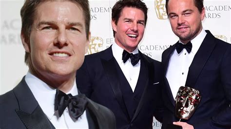 Tom Cruise Looks Very Dapper At The Baftas As He Poses With The