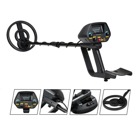 MD 4080 Professional Metal Detector UnderGround Adjustable Gold Track