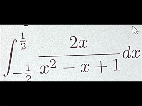 Calcul d intégrale division de polynômes avec un delta négatif YouTube