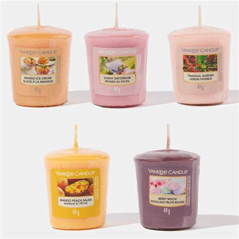 Yankee Candle Votive Set Mixed Summer Scents 5 Pack