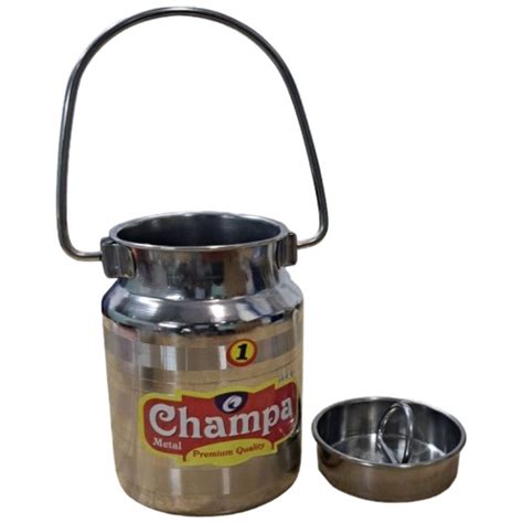 Litre Stainless Steel Milk Cans At Rs Stainless Steel Milk Can