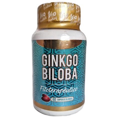 Ginkgo Biloba 80 Mg X60 Capsulas Blandas Biopronat