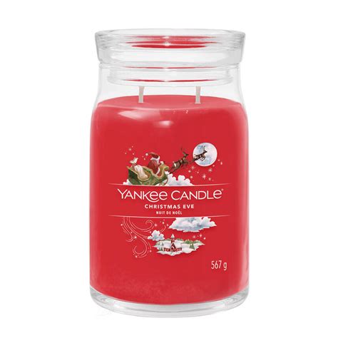 Yankee Candle Christmas Eve Signature Duftkerze Gro Es Glas G