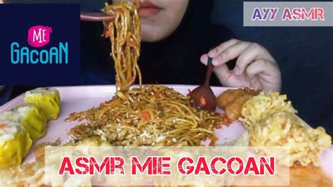 ASMR MIE GACOAN Mie Iblis Level 6 Dimsum Udang Keju Dan Udang