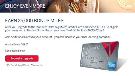 [Targeted] American Express Platinum Delta SkyMiles Upgrade Offer ...