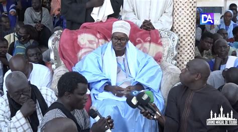 Magal 2022 Cheikh Bass Abdou Khadre émissaire Du Khalife Chez Les