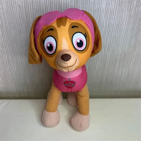 PAW PATROL SKYE Plush 11" Nickelodeon SKY Soft Plush Toy Pink £4.99 - PicClick UK