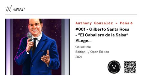 Anthony Gonzalez Peña 001 Gilberto Santa Rosa El Caballero de