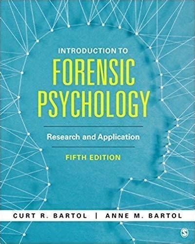 Ebook Pdf Introduction To Forensic Psychology Research And