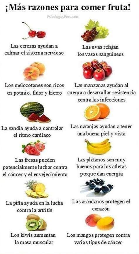 Los Beneficios De Comer Fruta Gesundheit Und Schönheit Diät Gesundheit