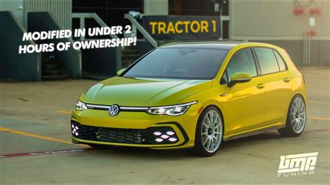 BMP Tuning's Pomelo Yellow MK8 GTI BMP Tuning, 49% OFF