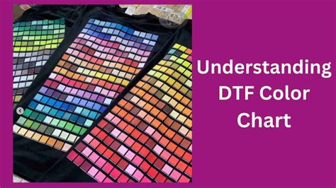 Free Dtf Color Chart Dtf Transfers