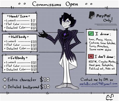 Fhinni Open Commissions On Twitter Im Opening Commissions Again For More Information Or