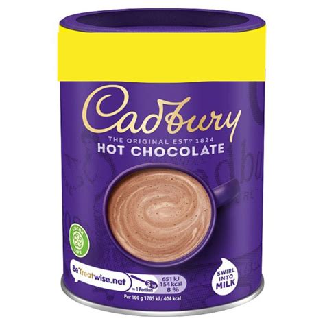 Cadbury Drinking Hot Chocolate 250g KwikDrop