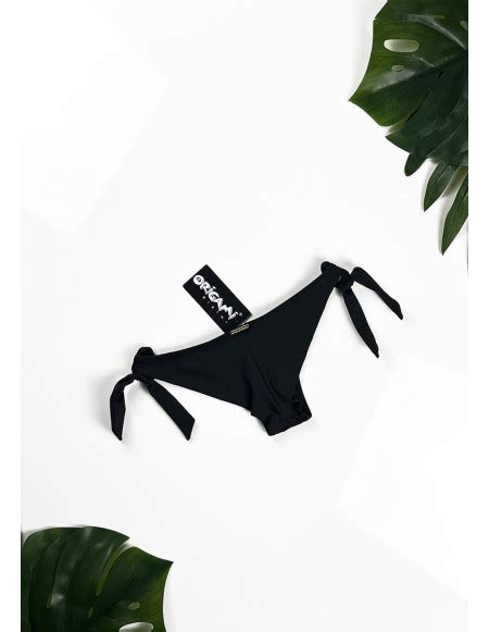 Fekete Brazil Als X Origami Bikini