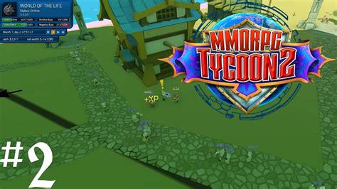 MMORPG Tycoon 2 lets play fr 2 On adapte les règles pour les joueurs