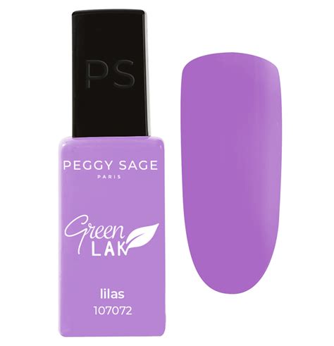 Vernis Green LAK Lilas Peggy Sage Green LAK Peggy Sage