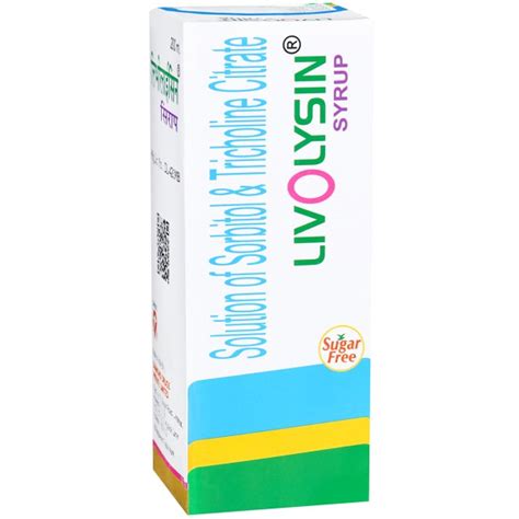 Buy Livolysin Sugar Free Syrup 200 Ml In Wholesale Price Online B2B