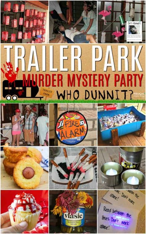 Trailer Park Murder Mystery Party