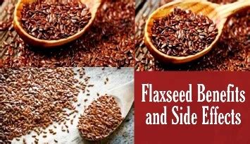 Flaxseed Benefits And Side Effects In English