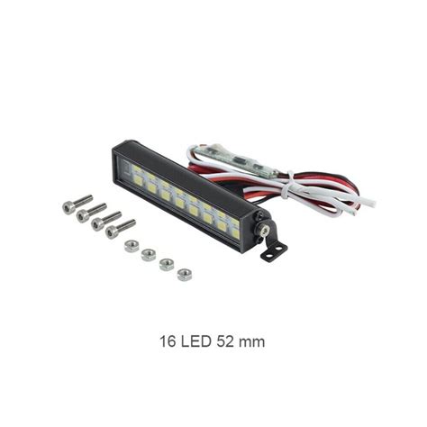 Rc Car Led Light Bar Roof Lamp For 1 10 Rc Crawler Capra Scx10 90046 Trx6 Trx4 Ebay