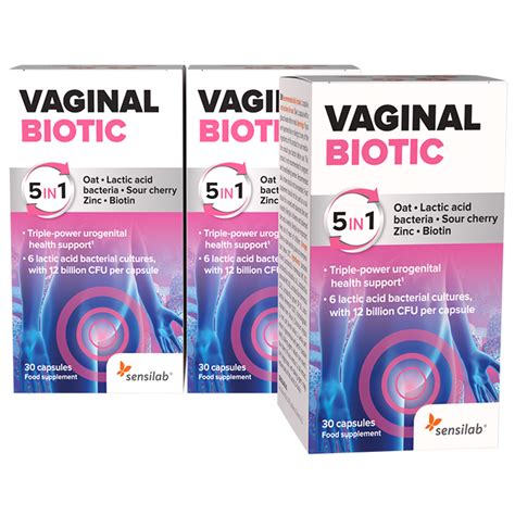 Vaginal Biotic G Lules Probiotiques Vaginales Sensilab