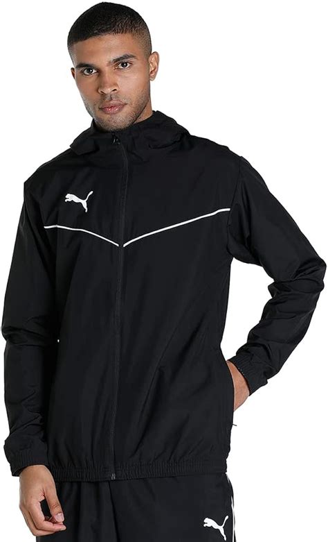 Puma Men S Teamrise All Weather Jacket Poly Jacket Amazon Co Uk Fashion