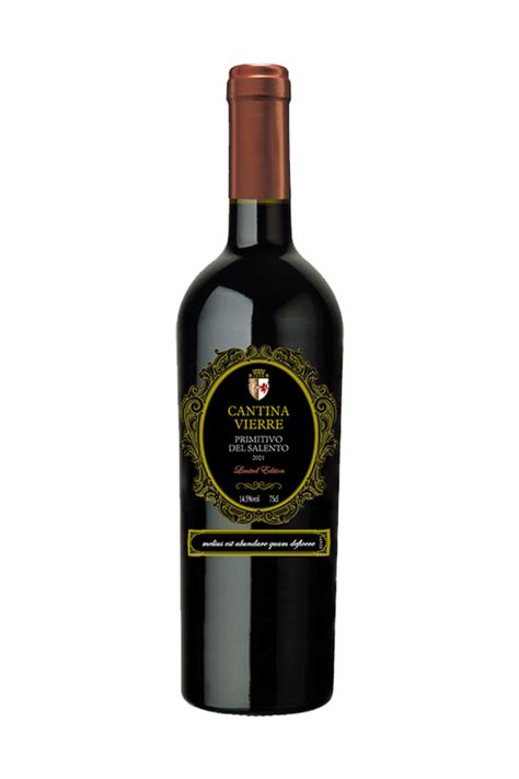 Rượu vang đỏ Cantina Vierre Primitivo Del Salento Grand Cru Wine