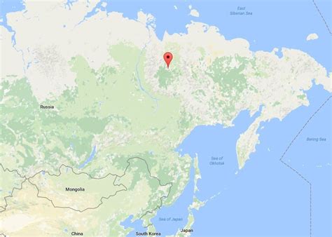 verkhoyansk siberias pole  cold amusing planet