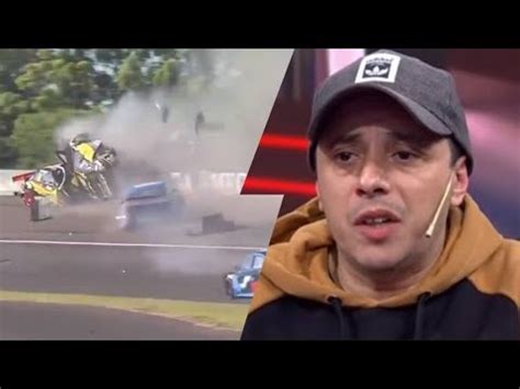 Molesto Por Primera Vez El Dipy Habla De Su Accidente En Top Race Y La