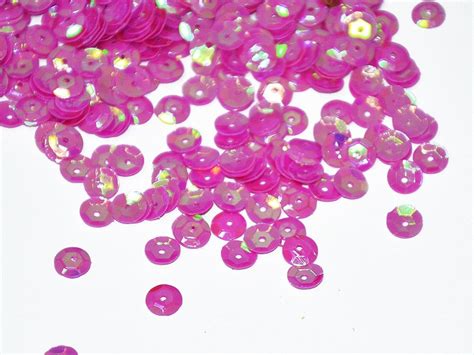 Pink Round Circular Plastic Sequins The Design Cart