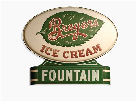 BREYERS ICE CREAM SIGN The Ponder Collection RM Sotheby S