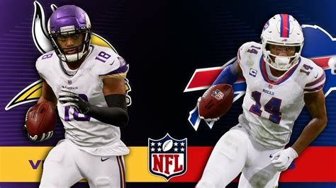 Minnesota Vikings Vs Buffalo Bills Week 10 Simulation 4k Video Next