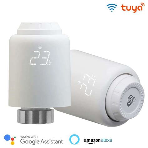 Valvula Radiador Tuya Smart Wifi Para Radiadores Con Pantalla Lcd