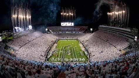 Penn State White Out White Out Atmosphere Pivotal In Psu Rebuilding