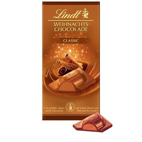 Lindt Weihnachts Chocolade Classic G Oficjalne