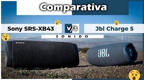 Los Detalles Hacen La Diferencia Sony Xb Vs Jbl Charge