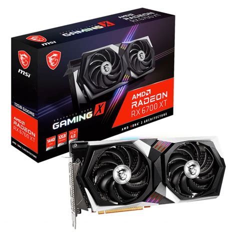 Buy MSI Radeon RX 6700 XT Gaming X 12GB [RX-6700-XT-GAMING-X-12G] | PC ...
