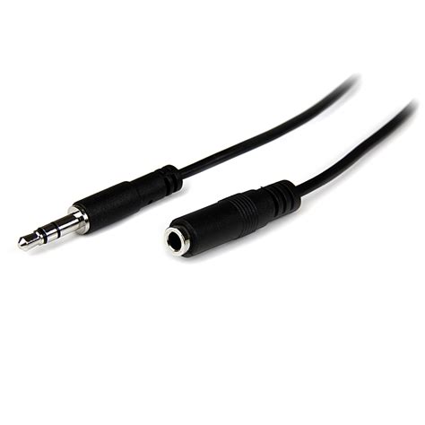 StarTech MU1MMFS Cable de extensión alargador de Auriculares Mini